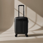 Trolley in ABS per cabina con chiusura a combinazione 40L color nero sesta vista