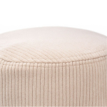 Cappello unisex stile bucket in velluto a coste da personalizzare color naturale terza vista