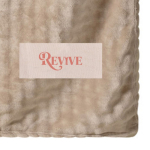 Coperta grande in poliestere dal tocco morbido da personalizzare color beige quinta vista