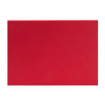Elegante scatola regalo in cartone rigido con chiusura magnetica color rosso terza vista