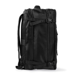 Zaino da viaggio in poliestere per laptop 15'' color nero seconda vista