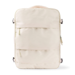 Zaino da viaggio in poliestere per laptop 15'' color bianco prima vista