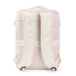 Zaino da viaggio in poliestere per laptop 15'' color bianco terza vista