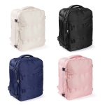 Zaino da viaggio in poliestere per laptop 15'' color blu mare sesta vista