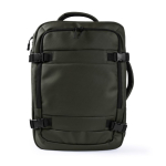 Zaino da viaggio in poliestere per laptop 16'' color verde prima vista