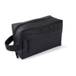 Beauty case in similpelle con manico laterale 500 g/m2 color nero seconda vista