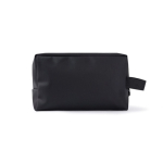 Beauty case in similpelle con manico laterale 500 g/m2 color nero terza vista