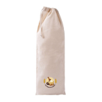 Sacchetto per il pane in cotone riciclato con chiusura a cordino color naturale sesta vista