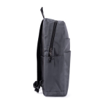 Zaino leggero in nylon per laptop con tasca antifurto 16'' color grigio terza vista