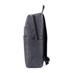 Zaino leggero in nylon per laptop con tasca antifurto 16'' color grigio quarta vista