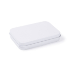 Set riutilizzabile di patch per occhi in silicone in una scatolina color bianco terza vista