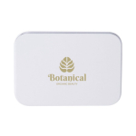 Set riutilizzabile di patch per occhi in silicone in una scatolina color bianco quarta vista