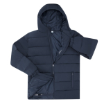 Parka in poliestere imbottito antivento e impermeabile MKT Eren