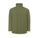 Parka in RPET imbottito antivento e impermeabile MKT Oceanía color verde militare prima vista