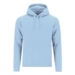 Felpa da uomo in cotone e poliestere MKT Draco 280 g/m2 color azzurro prima vista