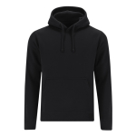 Felpa da donna in cotone e poliestere MKT Draco 280 g/m2 color nero prima vista