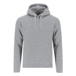Felpa da donna in cotone e poliestere MKT Draco 280 g/m2 color grigio prima vista