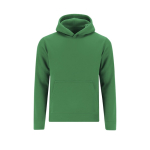 Felpa da bambino in cotone e poliestere MKT Draco 280 g/m2 color verde prima vista