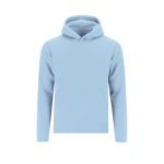 Felpa da bambino in cotone e poliestere MKT Draco 280 g/m2 color azzurro prima vista