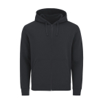 Felpa unisex in cotone e poliestere MKT Astro 280 g/m2 color blu oltremare prima vista