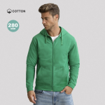 Felpa unisex in cotone e poliestere MKT Astro 280 g/m2