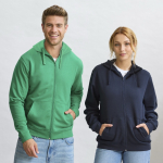 Felpa unisex in cotone e poliestere MKT Astro 280 g/m2