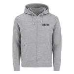 Felpa unisex in cotone e poliestere MKT Astro 280 g/m2 vista area di stampa