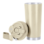Bicchiere takeaway acciaio inox riciclato e cinghia di trasporto 500ml settima vista