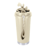 Bicchiere takeaway acciaio inox riciclato e cinghia di trasporto 500ml ottava vista