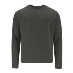 Felpa unisex in cotone e poliestere MKT Cosmos 280 g/m2 color grigio scuro prima vista