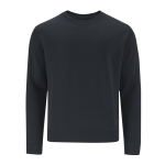 Felpa unisex in cotone e poliestere MKT Cosmos 280 g/m2 color blu oltremare prima vista