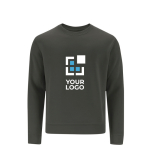 Felpa unisex in cotone e poliestere MKT Cosmos 280 g/m2 vista area di stampa