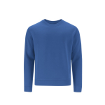 Felpa bambino unisex in cotone e poliestere MKT Cosmos 280 g/m2 color blu prima vista