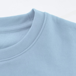 Felpa bambino unisex in cotone e poliestere MKT Cosmos 280 g/m2 quarta vista