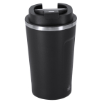 Bicchiere in acciaio inox riciclato con indicatore di temperatura 400ml color nero prima vista