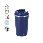 Bicchiere in acciaio inox riciclato con indicatore di temperatura 400ml