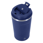 Bicchiere in acciaio inox riciclato con indicatore di temperatura 400ml seconda vista