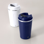 Bicchiere in acciaio inox riciclato con indicatore di temperatura 400ml vista ambiente