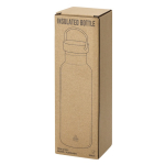 Borraccia termica in acciaio inox con manico per il trasporto 500ml vista con scatola