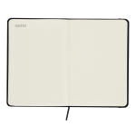 Taccuino con pagine bianche e planner mensile incluso in inglese sesta vista