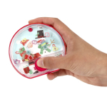 Gioco d'acqua con design natalizio e bottone rosso al centro seconda vista