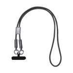 Lanyard con cavo di ricarica e funzione di trasferimento dati 60W vista area di stampa