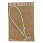 Polsiera con cavo di ricarica e funzione di trasferimento dati 60W vista con scatola