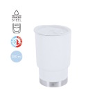 Bicchiere termico da asporto a doppia parete con dosatore 380 ml