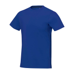 Maglietta da uomo a maniche corte in cotone 160g/m2 Elevate Life color blu