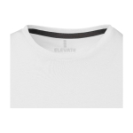 Maglietta da uomo a maniche corte in cotone 160g/m2 Elevate Life color bianco vista dettaglio 1