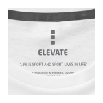 Maglietta da uomo a maniche corte in cotone 160g/m2 Elevate Life color bianco vista dettaglio 3