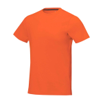 Maglietta da uomo a maniche corte in cotone 160g/m2 Elevate Life color arancione