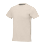 Maglietta da uomo a maniche corte in cotone 160g/m2 Elevate Life color sabbia