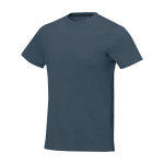 Maglietta da uomo a maniche corte in cotone 160g/m2 Elevate Life color azzurro ciano